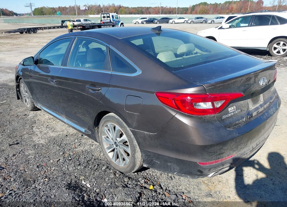 2016 HYUNDAI SONATA SPORT VIN: 5NPE34AF5GH333718