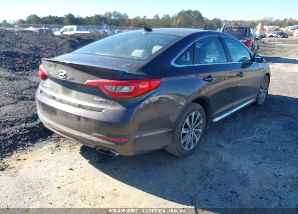 2016 HYUNDAI SONATA SPORT VIN: 5NPE34AF5GH333718