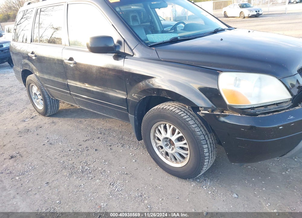 2005 HONDA PILOT EX-L VIN: 2HKYF18545H520588