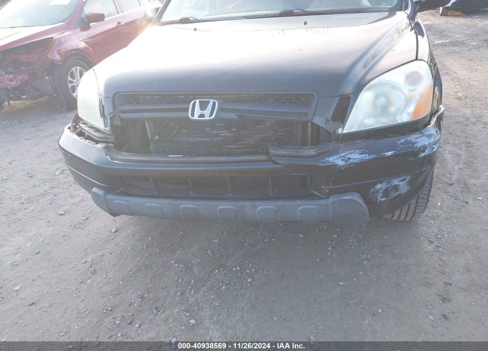 2005 HONDA PILOT EX-L VIN: 2HKYF18545H520588