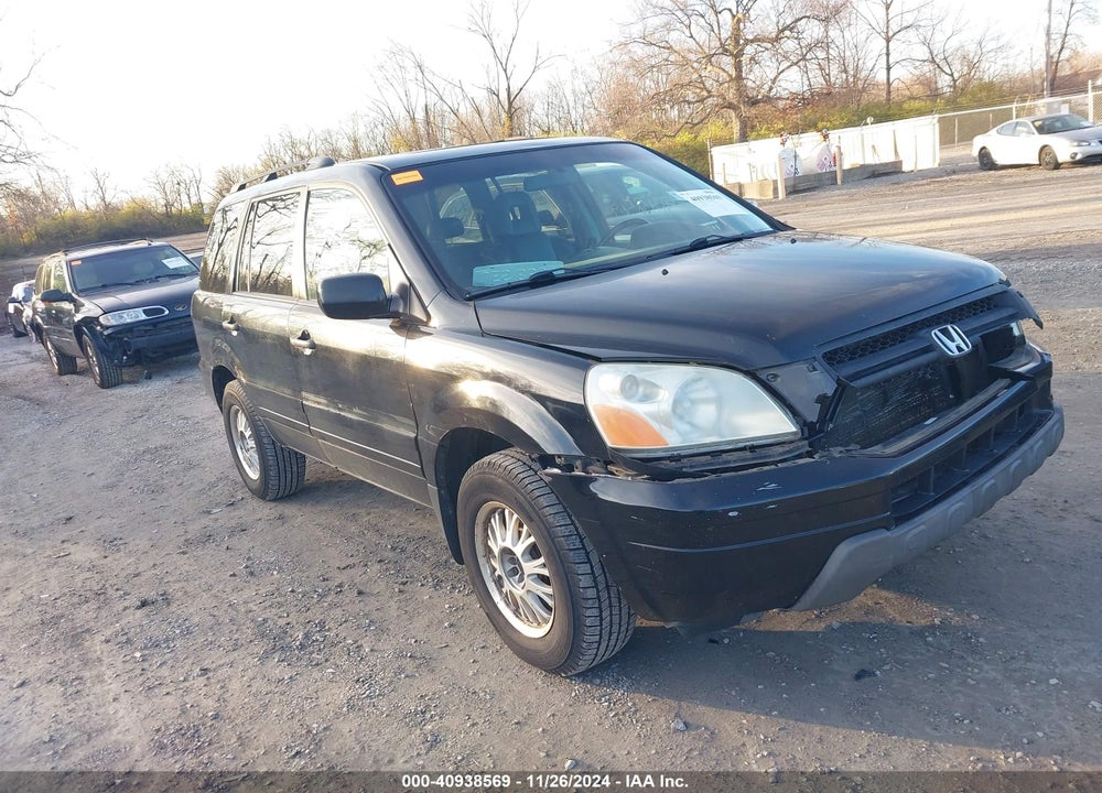 2005 HONDA PILOT EX-L VIN: 2HKYF18545H520588
