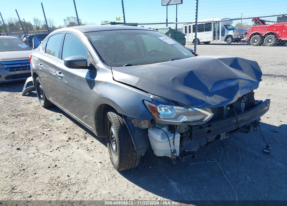 2018 NISSAN SENTRA S VIN: 3N1AB7AP6JY314314