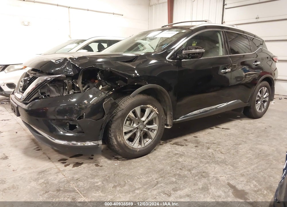 2017 NISSAN MURANO SL VIN: 5N1AZ2MH4HN111148