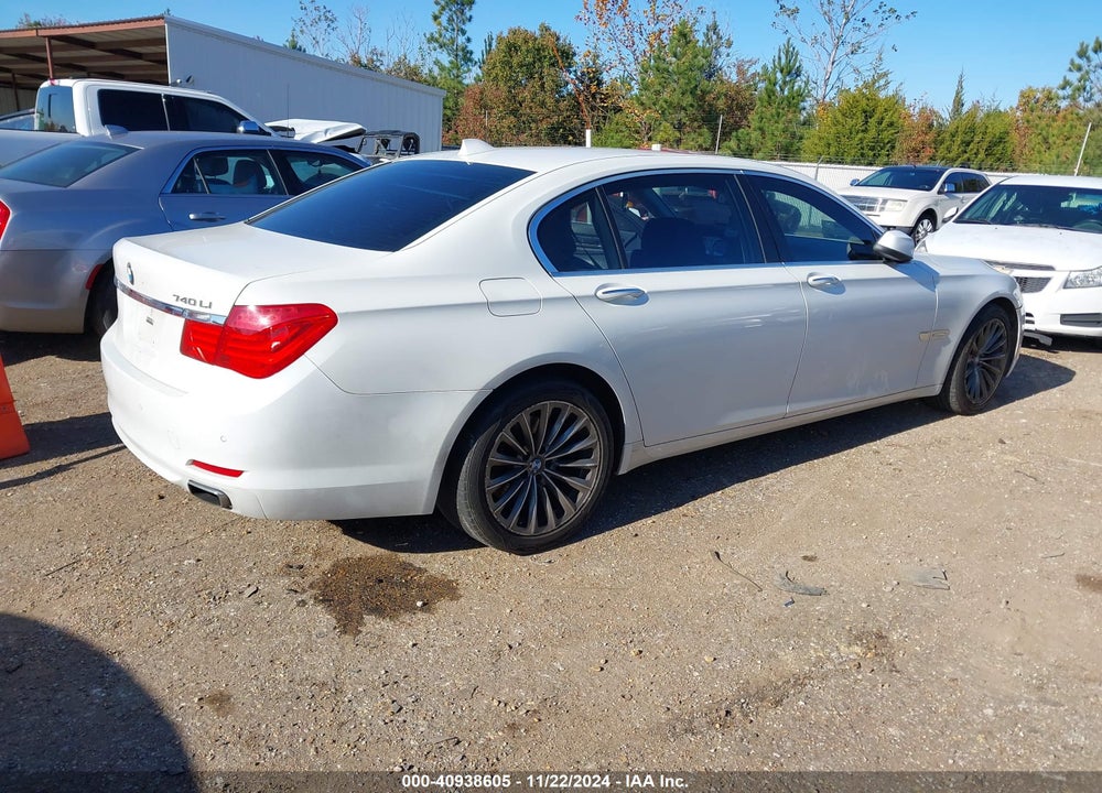 2011 BMW 740LI VIN: WBAKB4C55BC574836