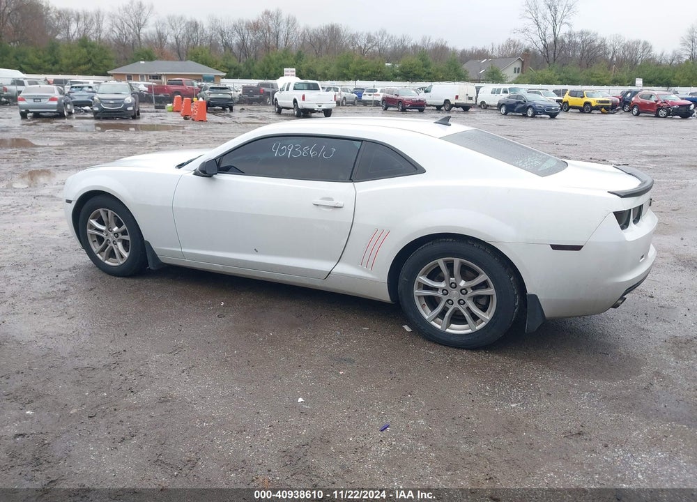 2013 CHEVROLET CAMARO 1LT VIN: 2G1FB1E34D9191486