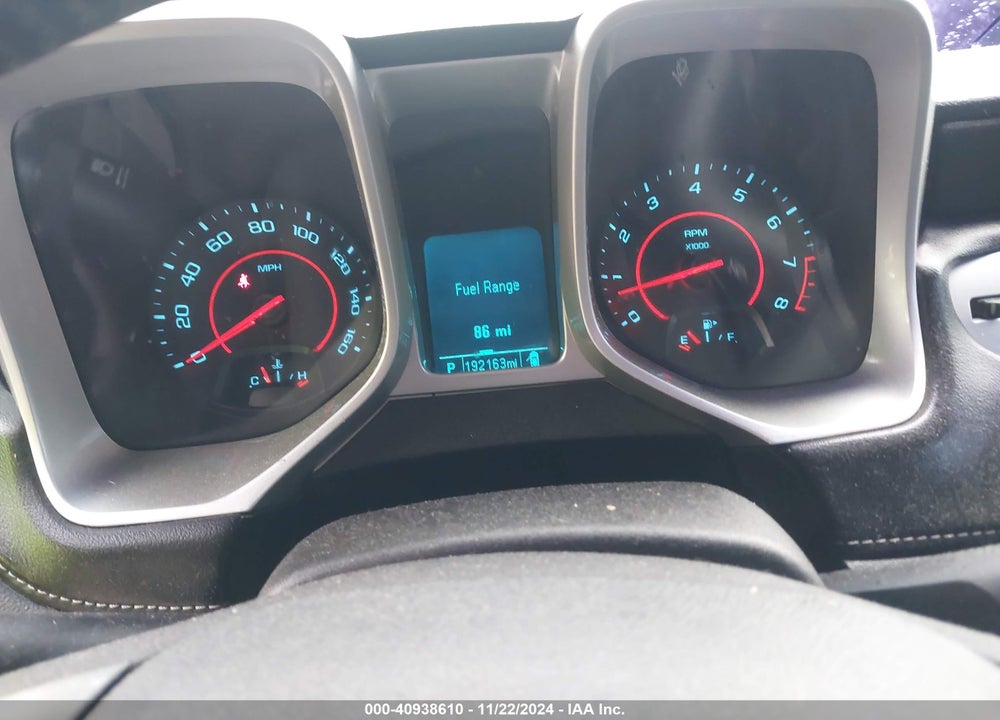 2013 CHEVROLET CAMARO 1LT VIN: 2G1FB1E34D9191486