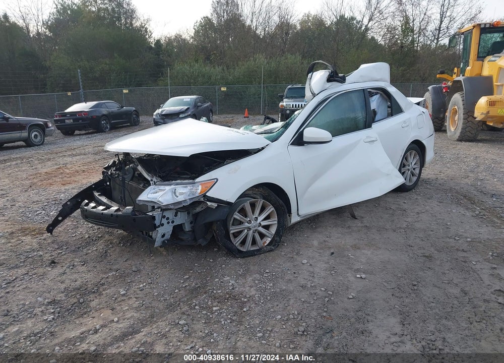 2012 TOYOTA CAMRY XLE VIN: 4T1BF1FK0CU603612
