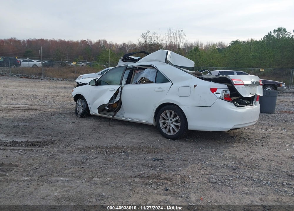 2012 TOYOTA CAMRY XLE VIN: 4T1BF1FK0CU603612