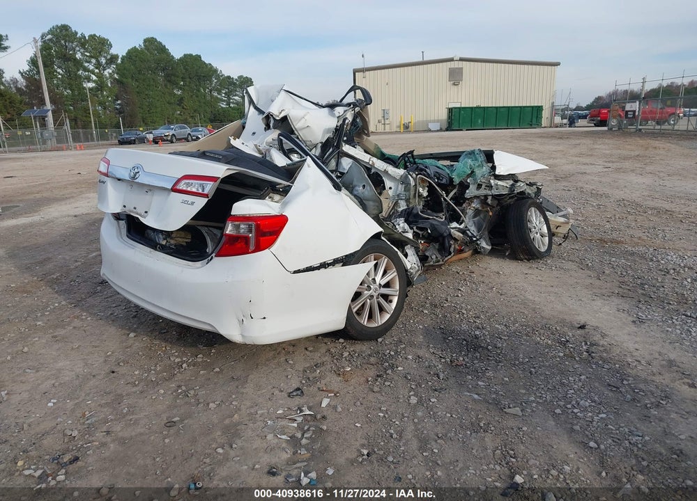 2012 TOYOTA CAMRY XLE VIN: 4T1BF1FK0CU603612