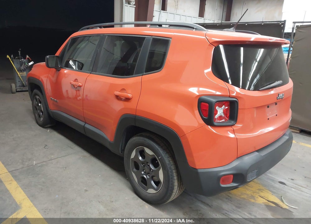 2017 JEEP RENEGADE SPORT FWD VIN: ZACCJAABXHPF91153