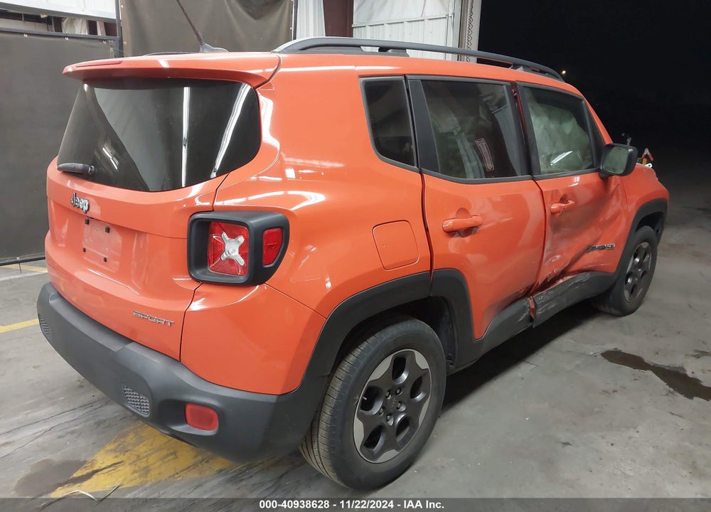 2017 JEEP RENEGADE SPORT FWD VIN: ZACCJAABXHPF91153