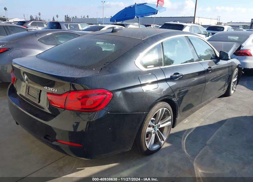 2019 BMW 430I GRAN COUPE VIN: WBA4J1C58KBM14188