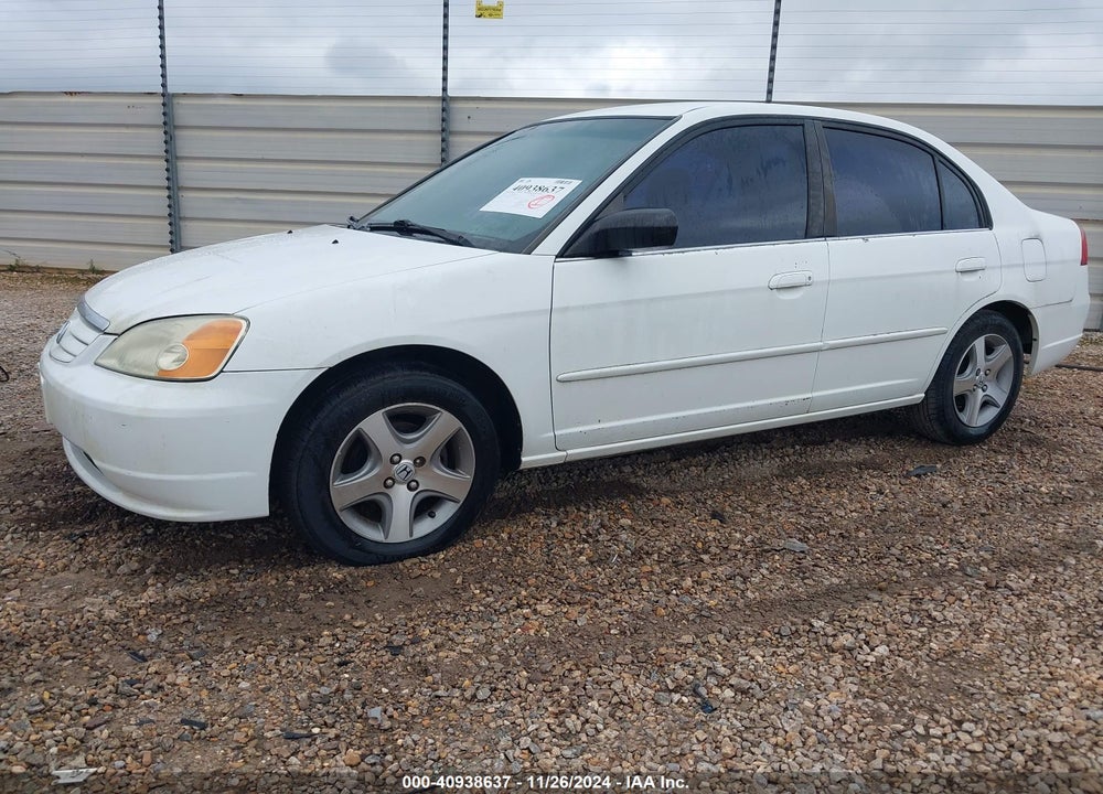 2002 HONDA CIVIC LX VIN: 2HGES16592H578364