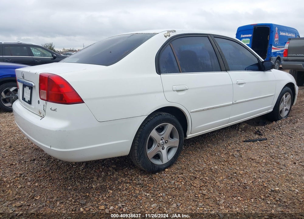 2002 HONDA CIVIC LX VIN: 2HGES16592H578364