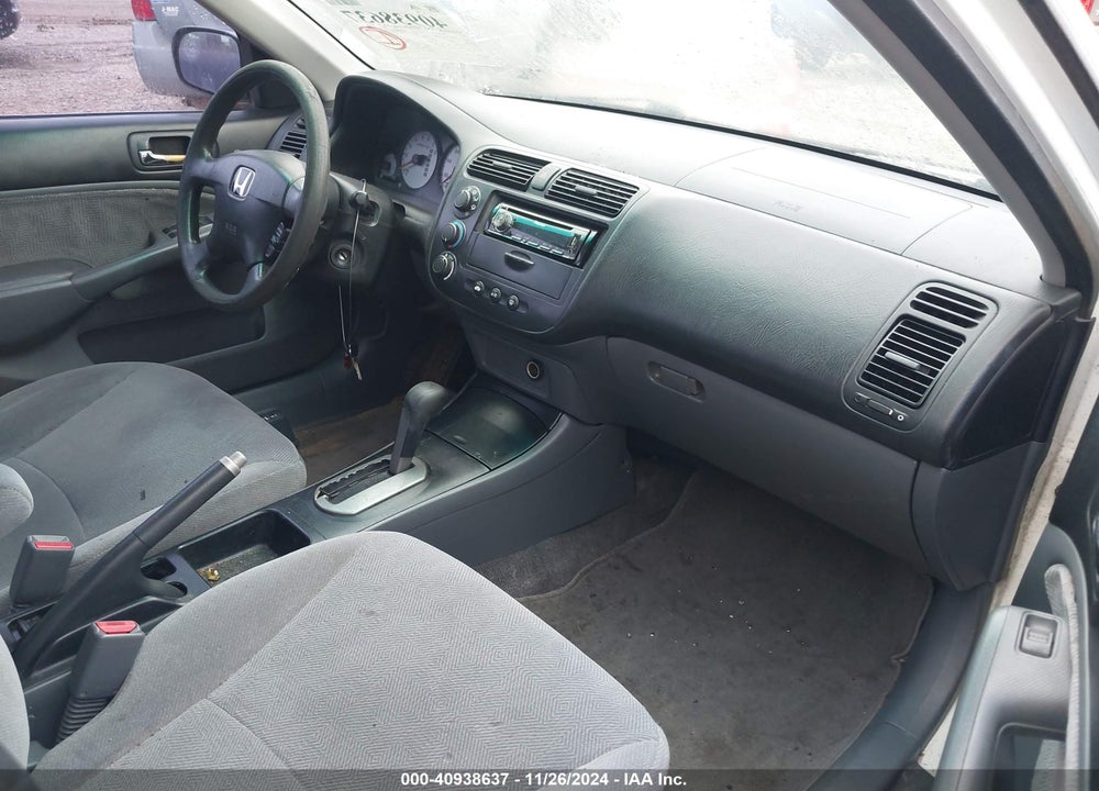 2002 HONDA CIVIC LX VIN: 2HGES16592H578364