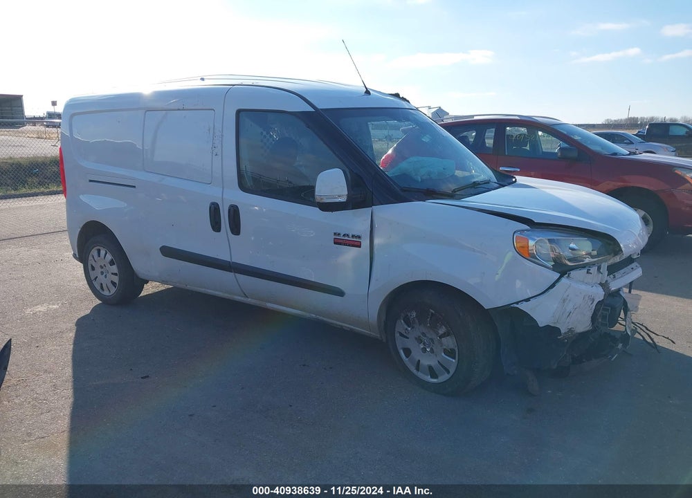2015 RAM PROMASTER CITY TRADESMAN SLT VIN: ZFBERFBT7F6A86702