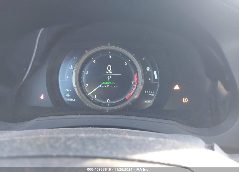 2015 LEXUS IS 350 VIN: JTHCE1D21F5010045
