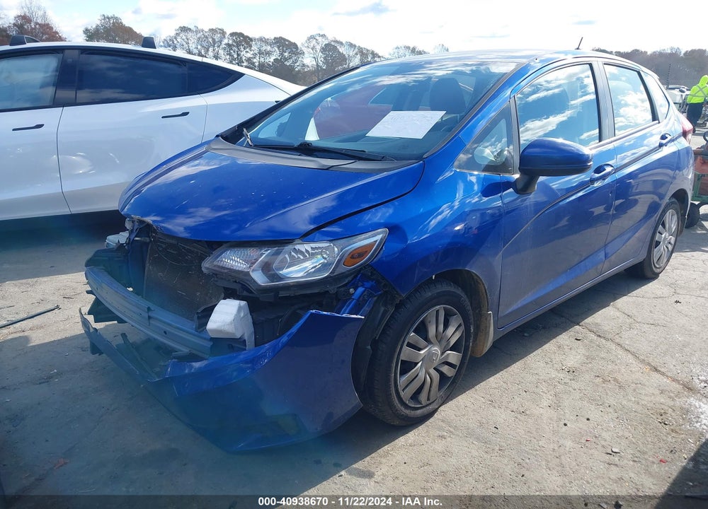 2016 HONDA FIT LX VIN: JHMGK5H58GX008305