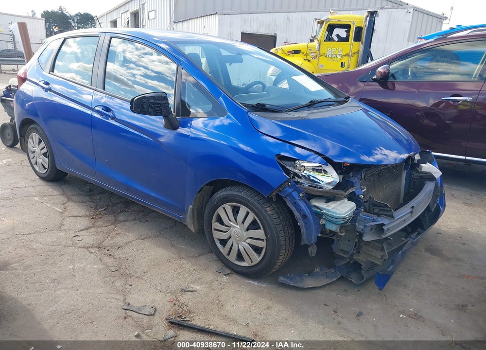 2016 HONDA FIT LX VIN: JHMGK5H58GX008305