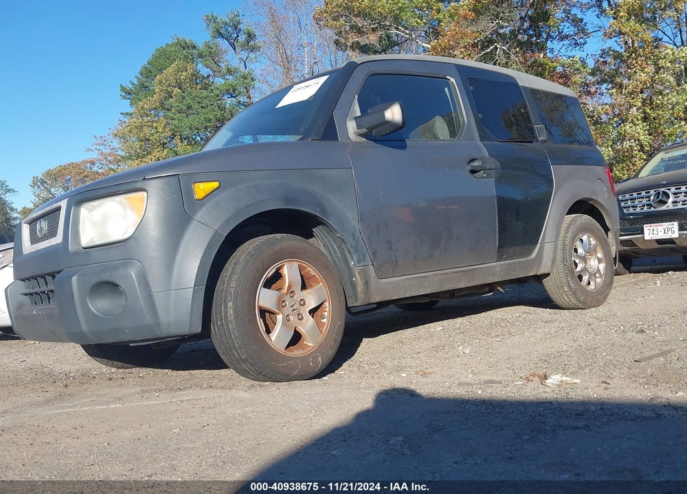 2003 HONDA ELEMENT EX VIN: 5J6YH18523L018255
