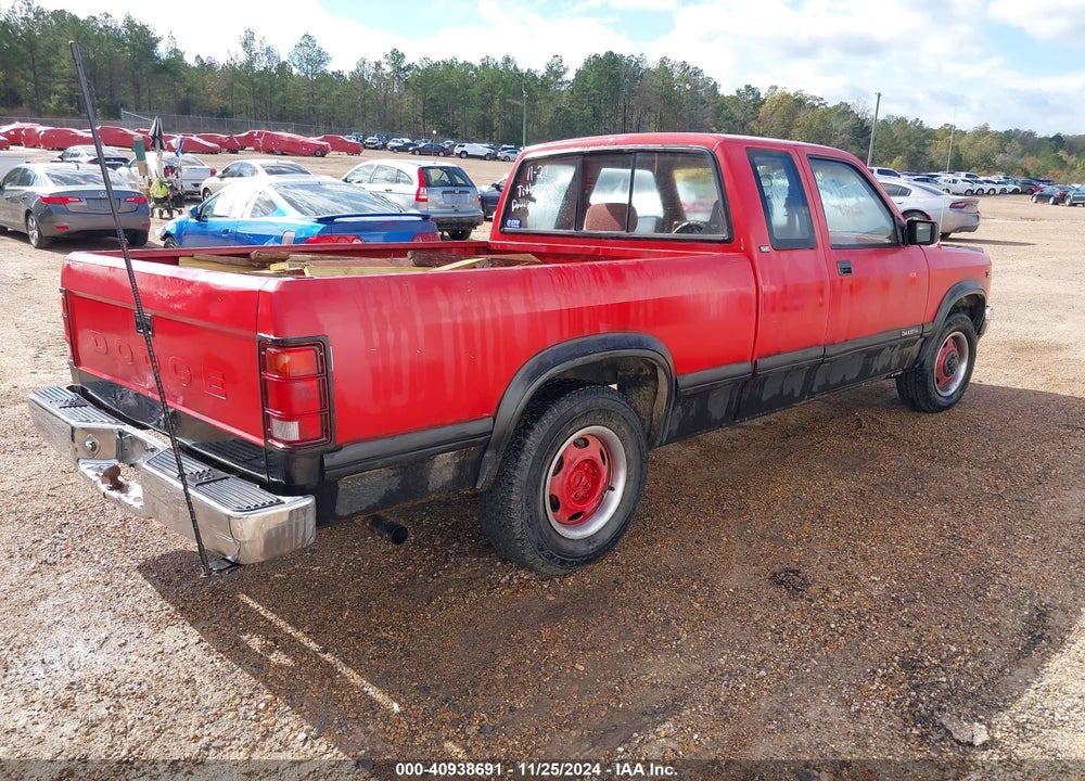 1991 DODGE DAKOTA VIN: 1B7FL23X4MS258571