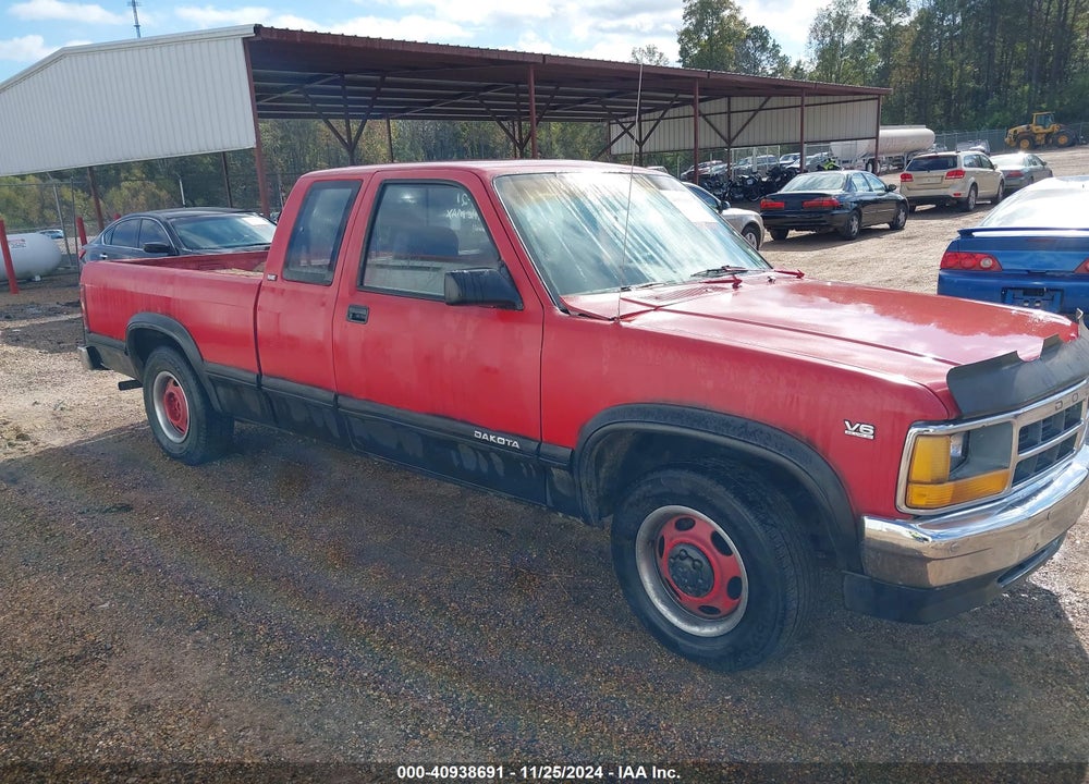 1991 DODGE DAKOTA VIN: 1B7FL23X4MS258571