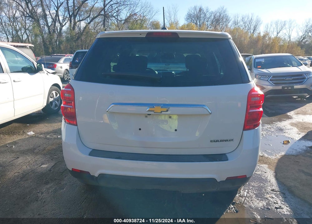 2016 CHEVROLET EQUINOX LS VIN: 2GNALBEK2G1150330