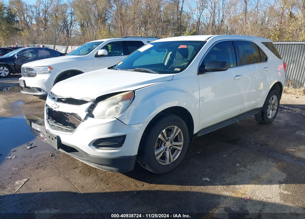 2016 CHEVROLET EQUINOX LS VIN: 2GNALBEK2G1150330