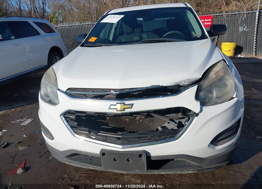 2016 CHEVROLET EQUINOX LS VIN: 2GNALBEK2G1150330