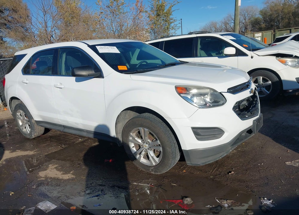 2016 CHEVROLET EQUINOX LS VIN: 2GNALBEK2G1150330