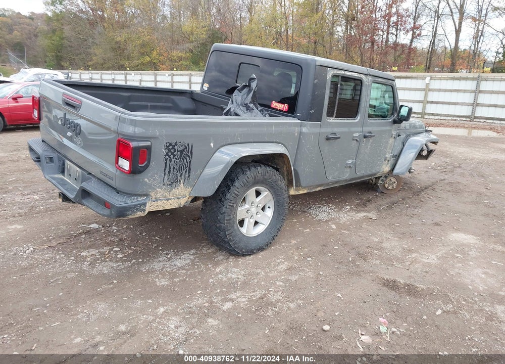 2021 JEEP GLADIATOR SPORT S 4X4 VIN: 1C6HJTAG8ML526420