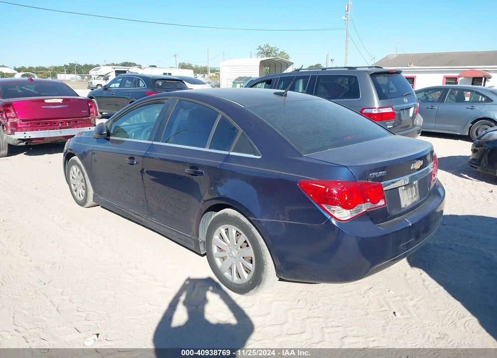 2011 CHEVROLET CRUZE 1LT VIN: 1G1PF5S93B7227921