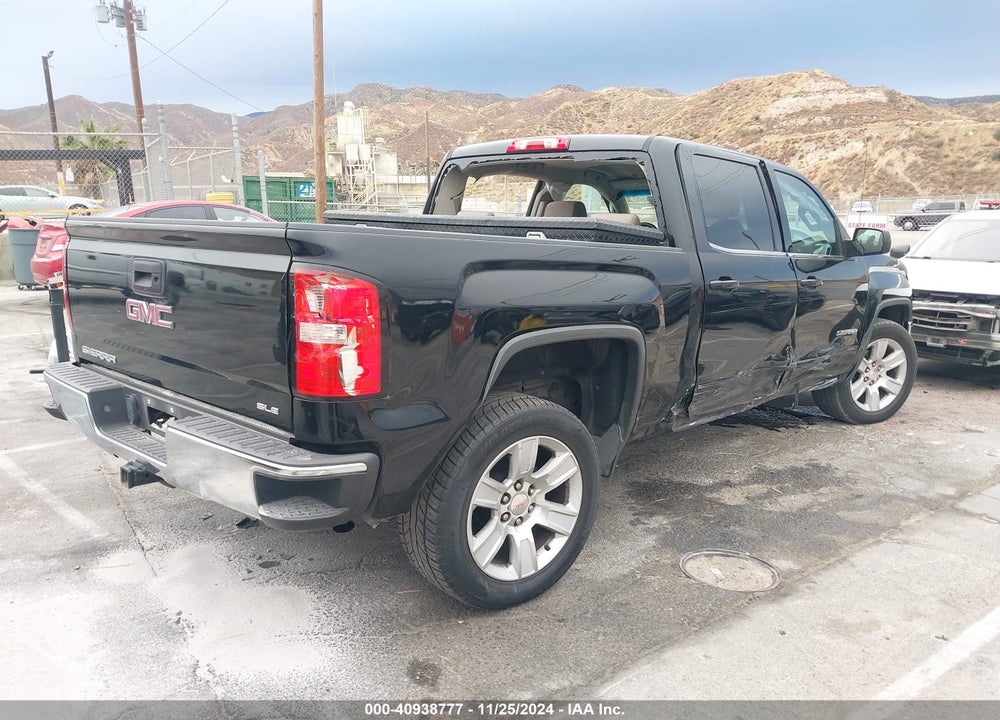 2016 GMC SIERRA 1500 SLE VIN: 3GTP1MEC3GG149210