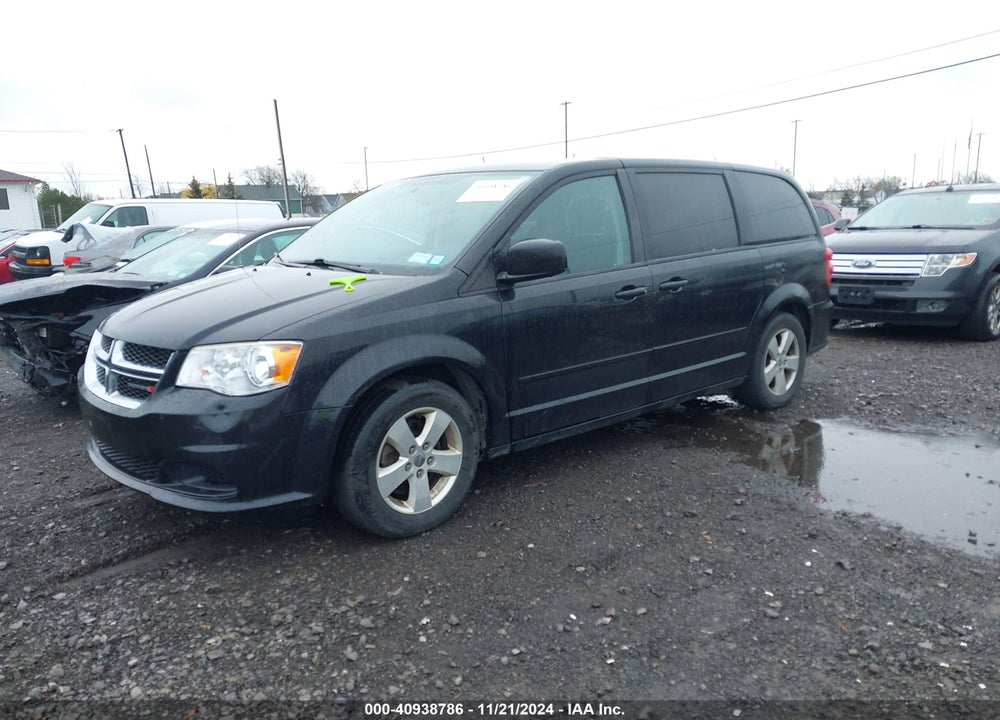 2013 DODGE GRAND CARAVAN SE VIN: 2C4RDGBG5DR601558