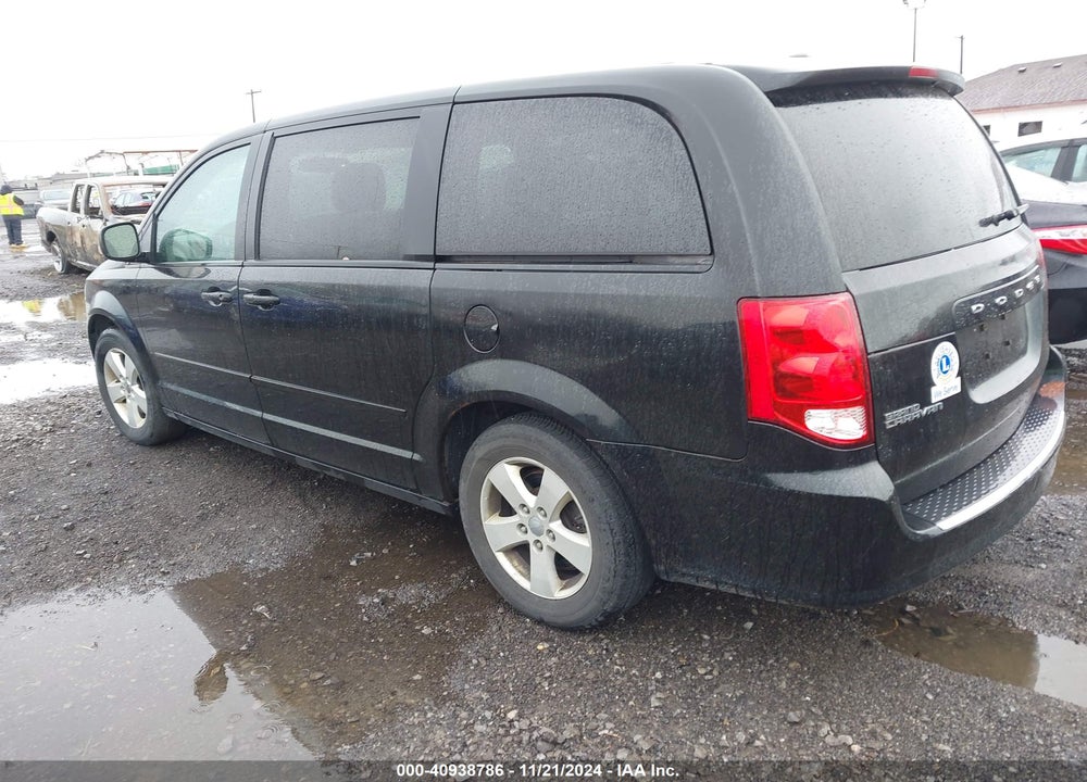 2013 DODGE GRAND CARAVAN SE VIN: 2C4RDGBG5DR601558