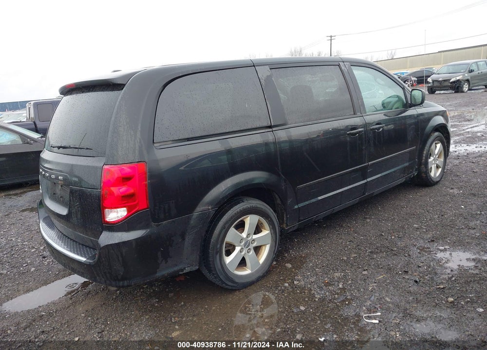 2013 DODGE GRAND CARAVAN SE VIN: 2C4RDGBG5DR601558