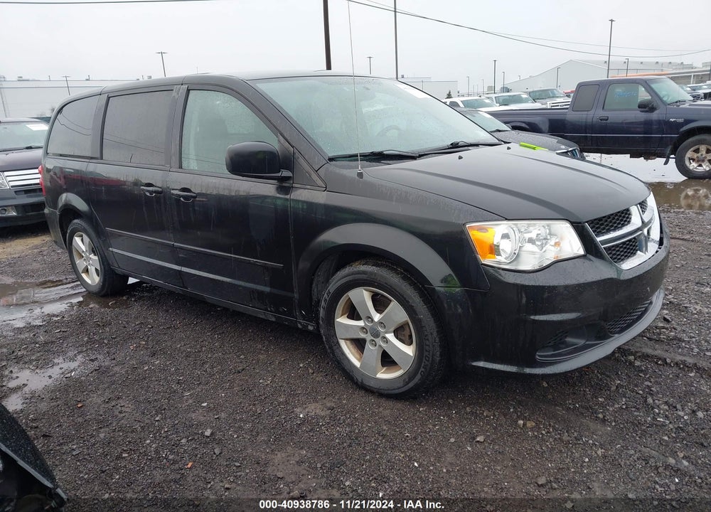 2013 DODGE GRAND CARAVAN SE VIN: 2C4RDGBG5DR601558