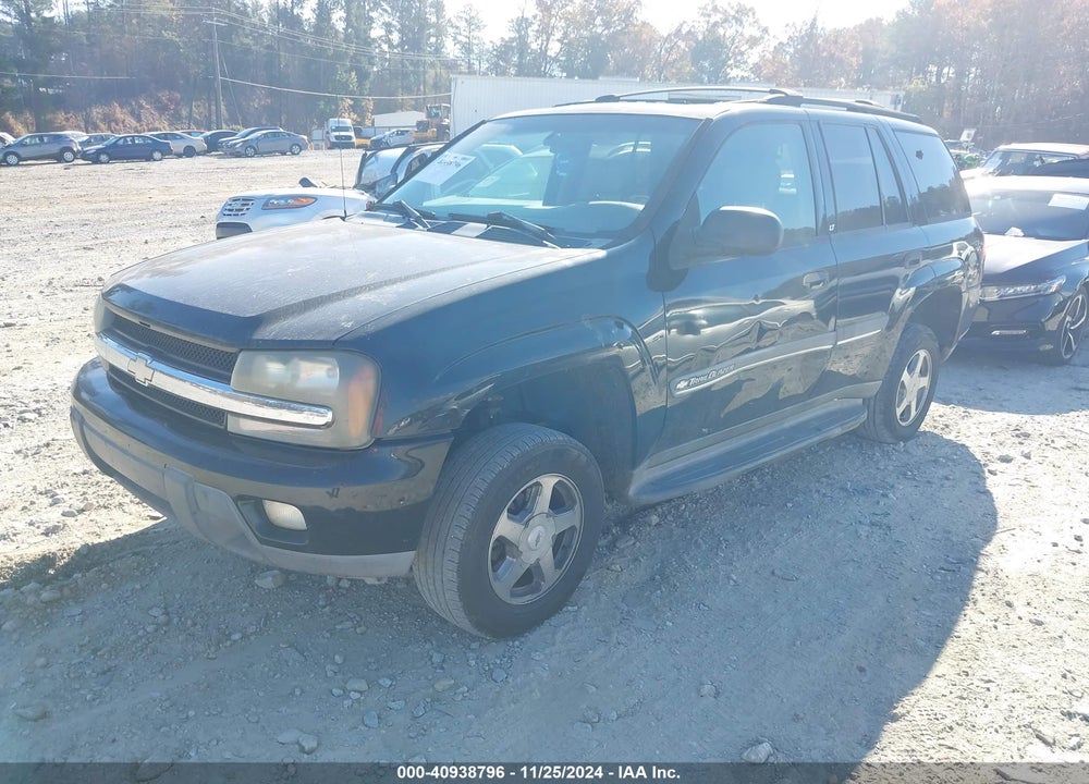 2002 CHEVROLET TRAILBLAZER LT VIN: 1GNDS13S922510215