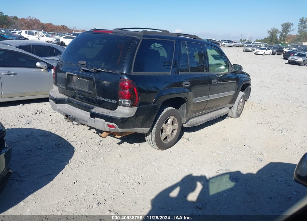 2002 CHEVROLET TRAILBLAZER LT VIN: 1GNDS13S922510215