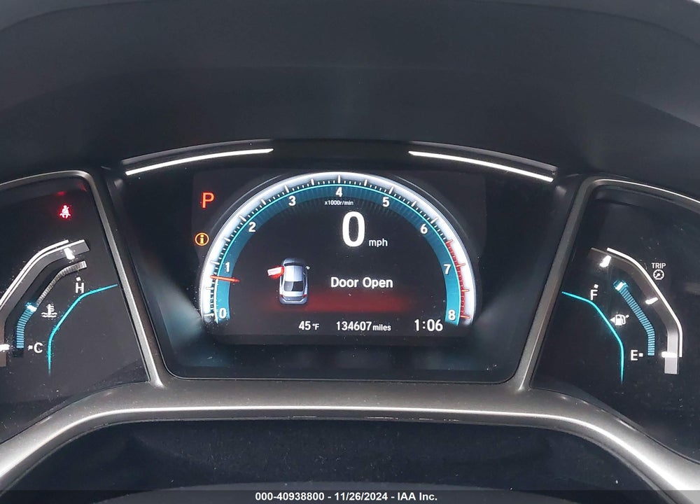2019 HONDA CIVIC EX VIN: 19XFC1F37KE001245