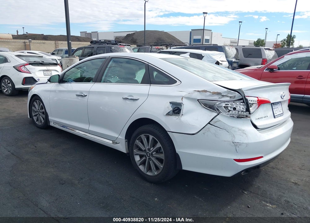 2016 HYUNDAI SONATA LIMITED VIN: 5NPE34AF5GH302985
