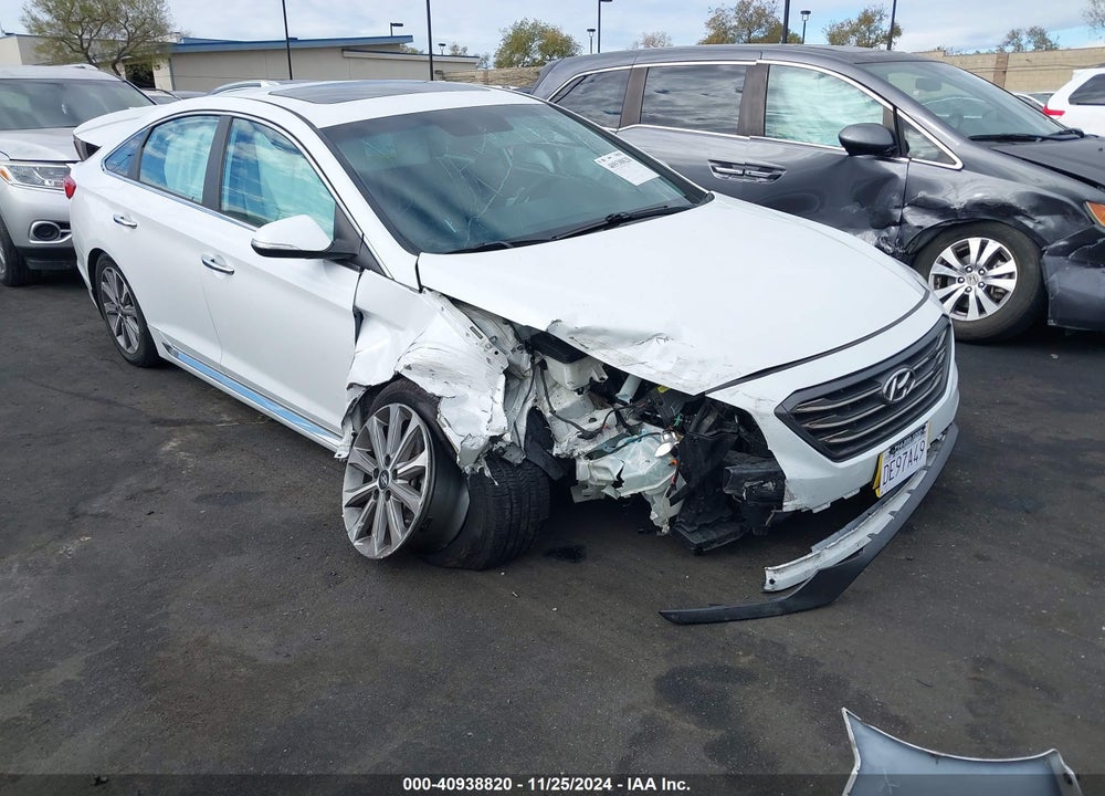 2016 HYUNDAI SONATA LIMITED VIN: 5NPE34AF5GH302985