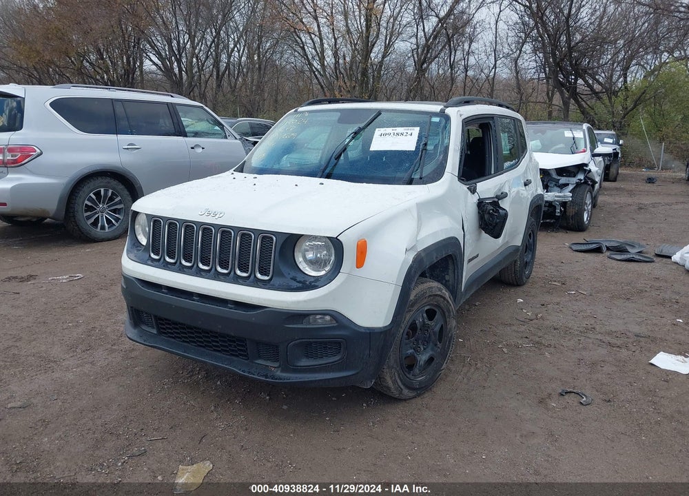 2015 JEEP RENEGADE SPORT VIN: ZACCJBATXFPC42229