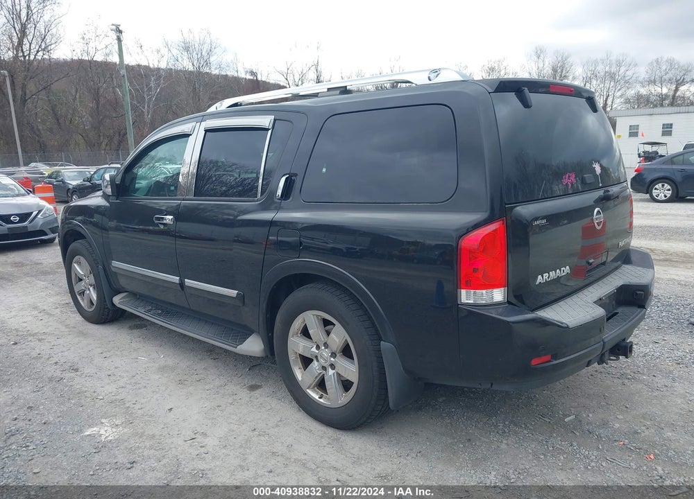 2011 NISSAN ARMADA PLATINUM VIN: 5N1AA0NCXBN602555