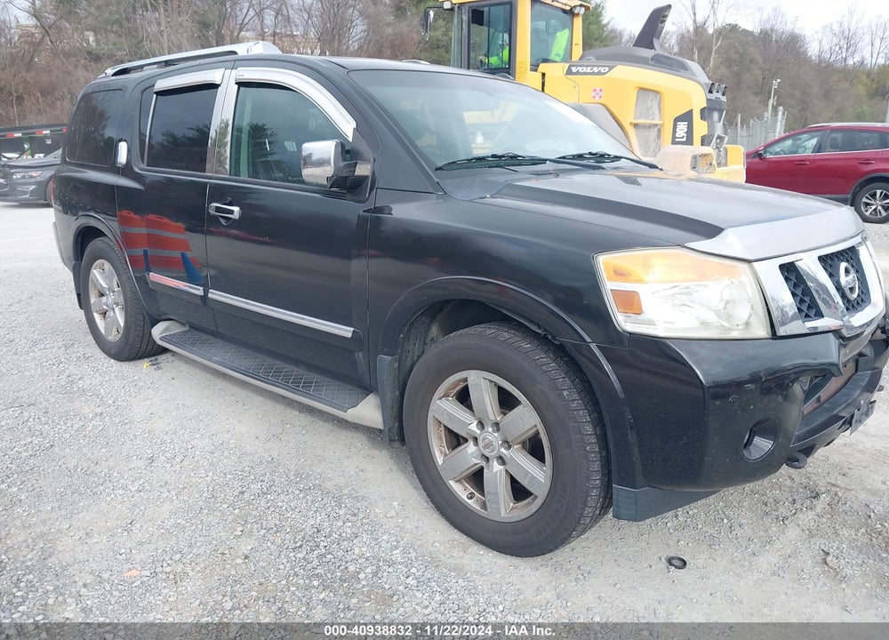 2011 NISSAN ARMADA PLATINUM VIN: 5N1AA0NCXBN602555
