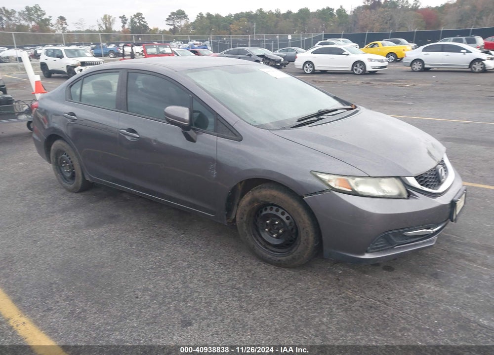2015 HONDA CIVIC LX VIN: 19XFB2F58FE268071