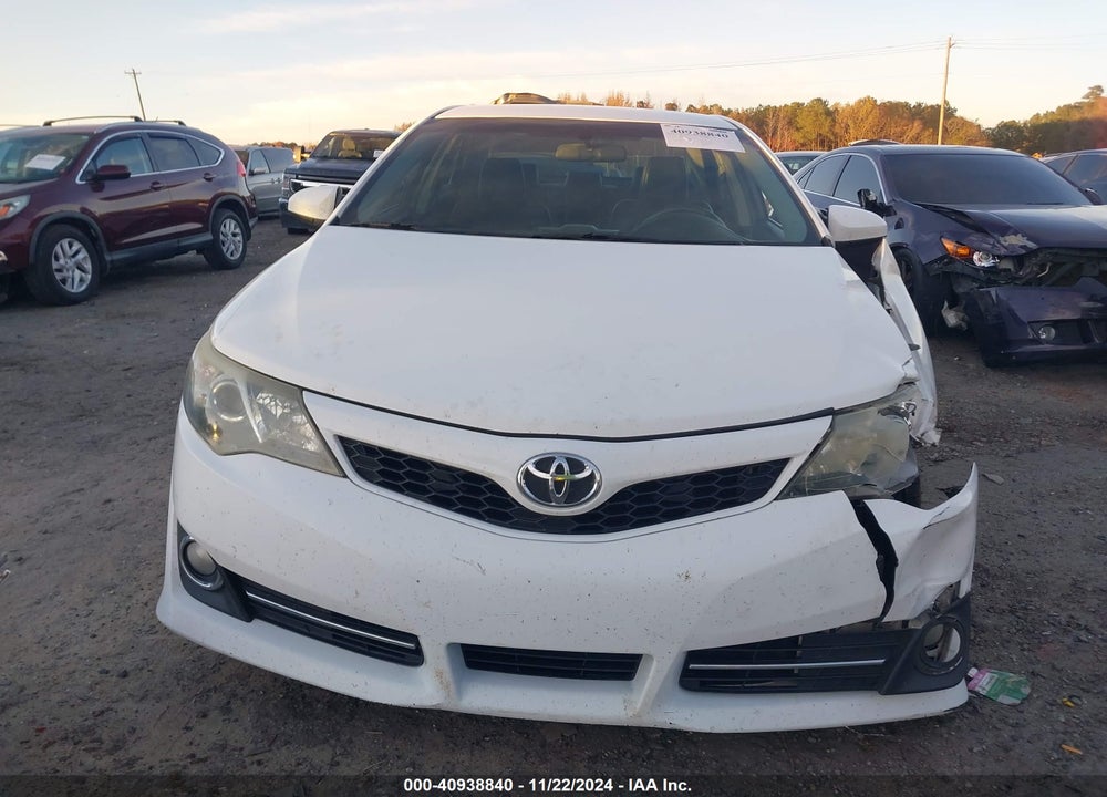 2012 TOYOTA CAMRY SE VIN: 4T1BF1FK9CU539151