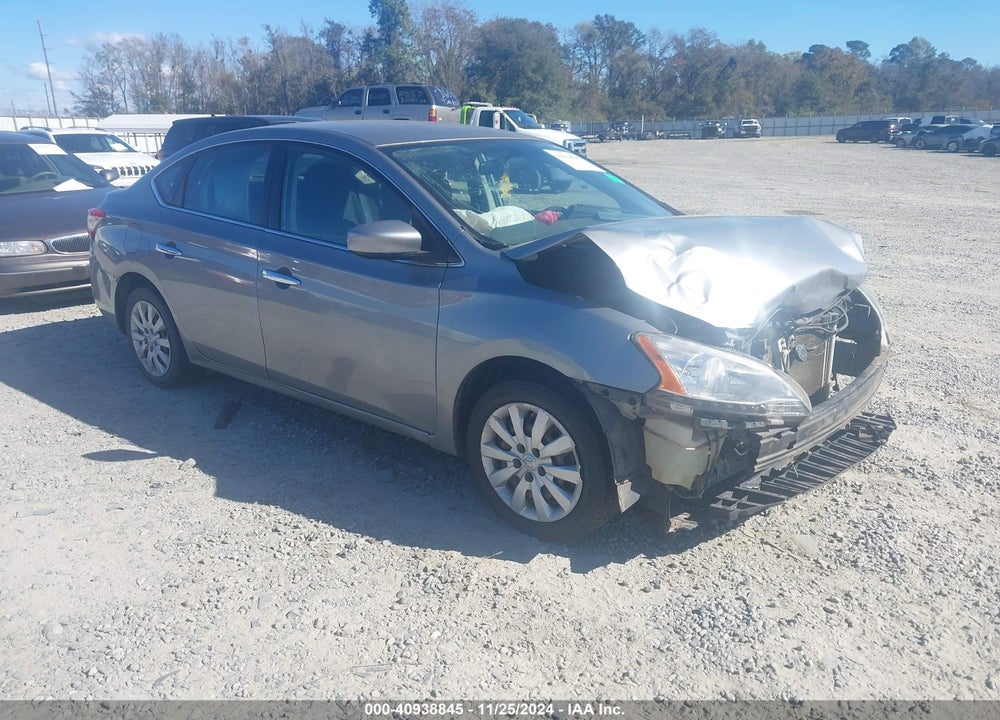 2014 NISSAN SENTRA SV VIN: 3N1AB7AP2EY219481
