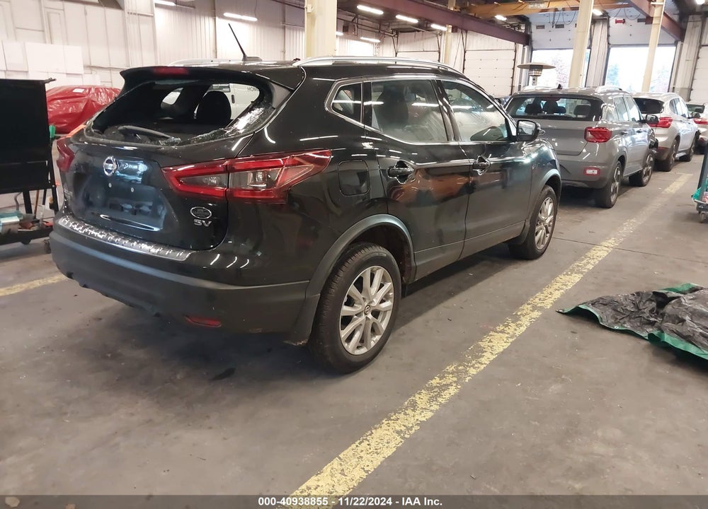 2021 NISSAN ROGUE SPORT SV FWD XTRONIC CVT VIN: JN1BJ1BV4MW560663