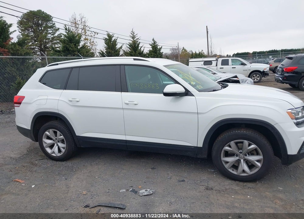 2018 VOLKSWAGEN ATLAS 3.6L V6 SE VIN: 1V2CR2CA5JC505047